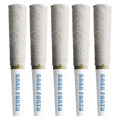 Back Forty Frosted Icicles White Freeze 5x0.5g Infused Pre-Rolls